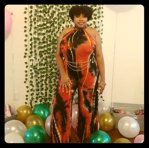 Tie dye jumpsuit